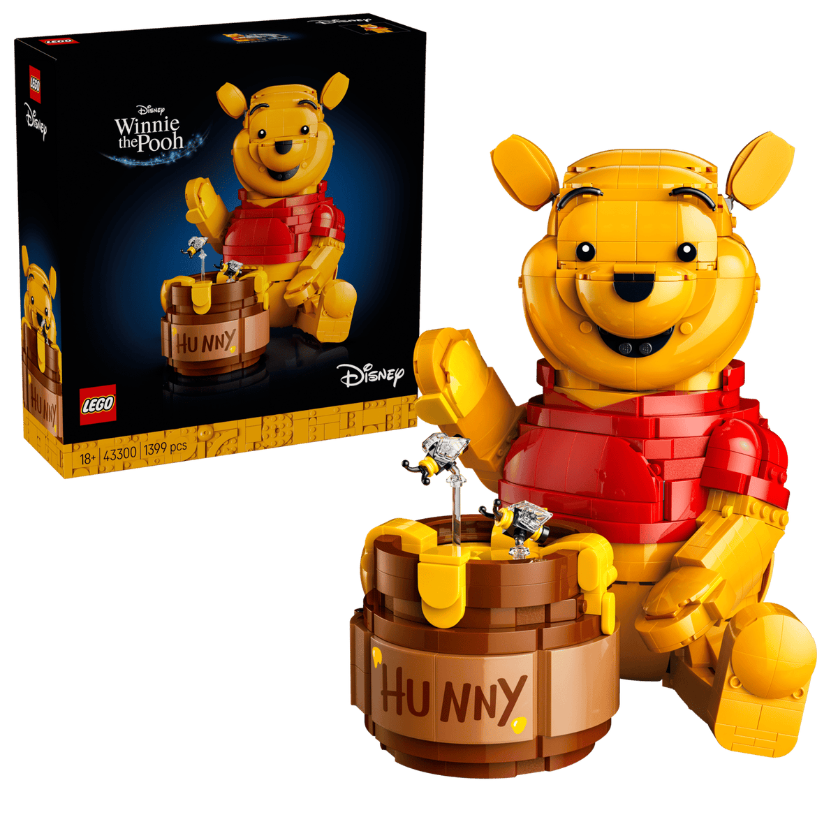 LEGO Disney Peter Plys jubilæumsmodel 43300 til udstilling