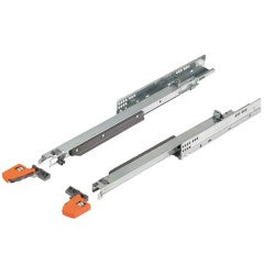Blum Movento 760H underliggende skuffeudtræk med fuldudtræk og Blumotion