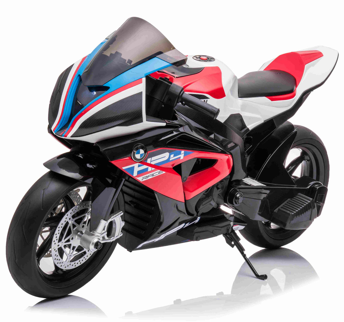 Se BMW HP4 EL Motorcykel XL til børn 12V Lithium, Rød ✔ Kæmpe udvalg i MegaLeg - Køb online på udsalg og tilbud lige nu ✔ Meget billig fragt og hurtig levering - Varenummer: MMAction-28270 og 5712548282705 på lager - Udsalg på El Motorcykler til Børn Spar stort – op til 53% - Over 2.739 kendte mærker online