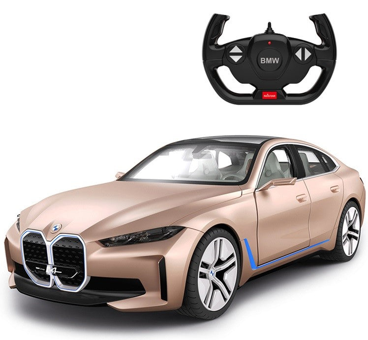 Se BMW i4 Concept Fjernstyret Bil 1:14, 2.4G ✔ Kæmpe udvalg i Rastar - Køb online på udsalg og tilbud lige nu ✔ Billig fragt og hurtig levering - Varenummer: MMAction-20898300 og 6930751320345 på lager - Udsalg på Fjernstyret Biler, Større Spar stort – op til 71% - Eksklusivt udsalg på over 2.739 mærker