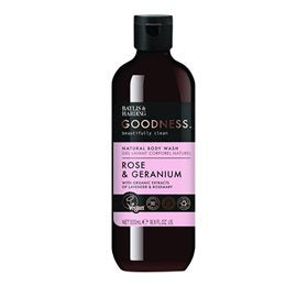 Se Baylis & Harding Goodness Body Wash rose & geranium 500ml. ✔ Kæmpe udvalg i Baylis & Harding - Køb online på udsalg og tilbud lige nu ✔ Lav fragtpris og hurtig levering - Varenummer: Helsegrossisten-28945 og 17854100220 på lager - Udsalg på Personlig pleje > Bodyshampoo > Spar helt op til 57% - Find dine favoritter blandt 2.739 mærker