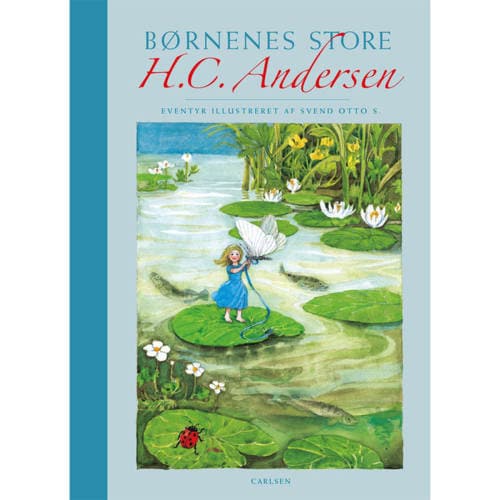 Børnenes store H. C. Andersen - med lærredsryg - Hardback
