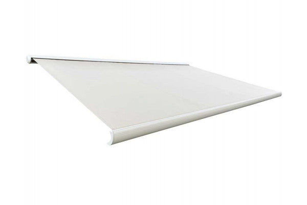 Se Bøg Markise - m/motor & LED-lys - 4,8 x 3 m - Hvid/Beige ❤ Billig fragt og hurtig levering - Varenummer: Havemøbelland-DK4667 - Udsalg på DIVERSE - Markiser Spar helt op til 57% - Find dine favoritter blandt 2.739 brands
