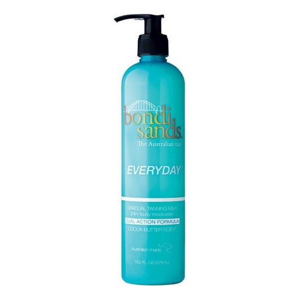 Flaske med Bondi Sands Gradual Tanning Milk selvbruner, 375 ml