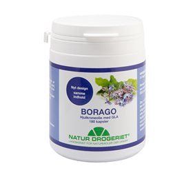 Natur Drogeriet Borago hjulkroneolie 180 kap.