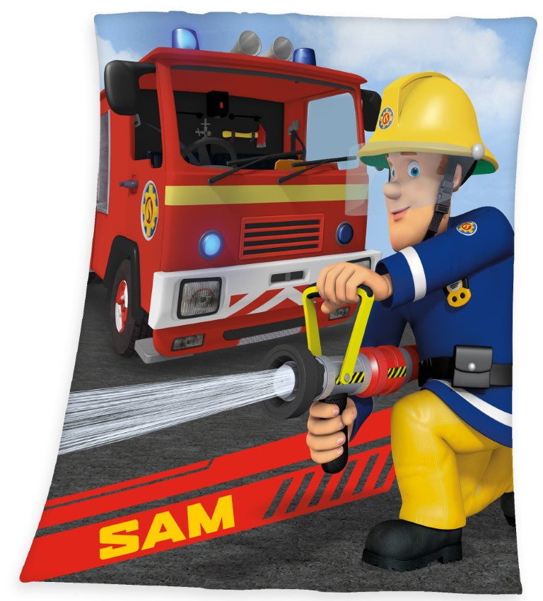 Se Brandman Sam Fleece tæppe - 130 x 160 cm ✔ Kæmpe udvalg i Herding - Køb online på udsalg og tilbud lige nu ✔ Billig fragt og hurtig levering - Varenummer: MMAction-2010236 og 4006891934192 på lager - Udsalg på Fleece tæpper til børn Spar stort – op til 71% - Kæmpe udsalg på over 2.739 mærker
