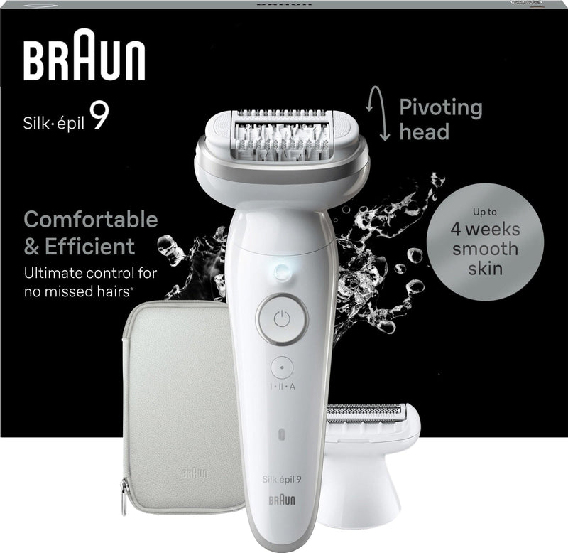 Se Braun Silk-épil 9 epilator SES9041 (hvid) ✔ Kæmpe udvalg i Braun ✔ Hurtig levering: 1 - 2 Hverdage samt billig fragt - Varenummer: ELG-767824 og barcode / Ean: &