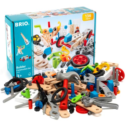 BRIO byggesæt - Builder konstruktionssæt - 136 dele