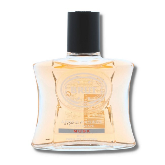Brut Musk after shave lotion i flaske på 100 ml