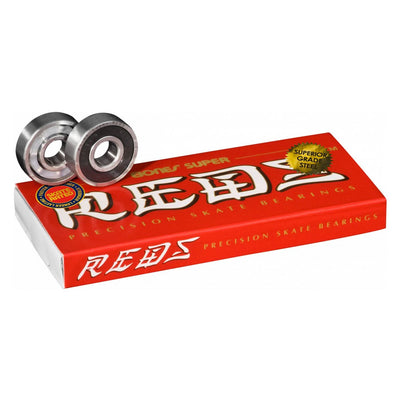 Se Bones Super Reds Kuglelejer 8-pak One size ✔ Kæmpe udvalg i  Bones Kuglelejer ✔ Hurtig levering: 1 - 2 Hverdage samt billig fragt - Varenummer: JUCO-BSACSR88 og barcode / Ean: '845584018610 på lager - Udsalg på Tilbehør til skateboard Spar op til 51% - Over 1160 kendte mærker på udsalg