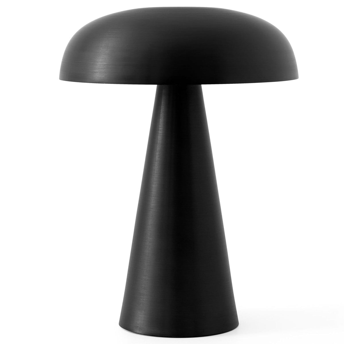 &Tradition Como SC53 bærbar lampe i sort med svampeformet skærm