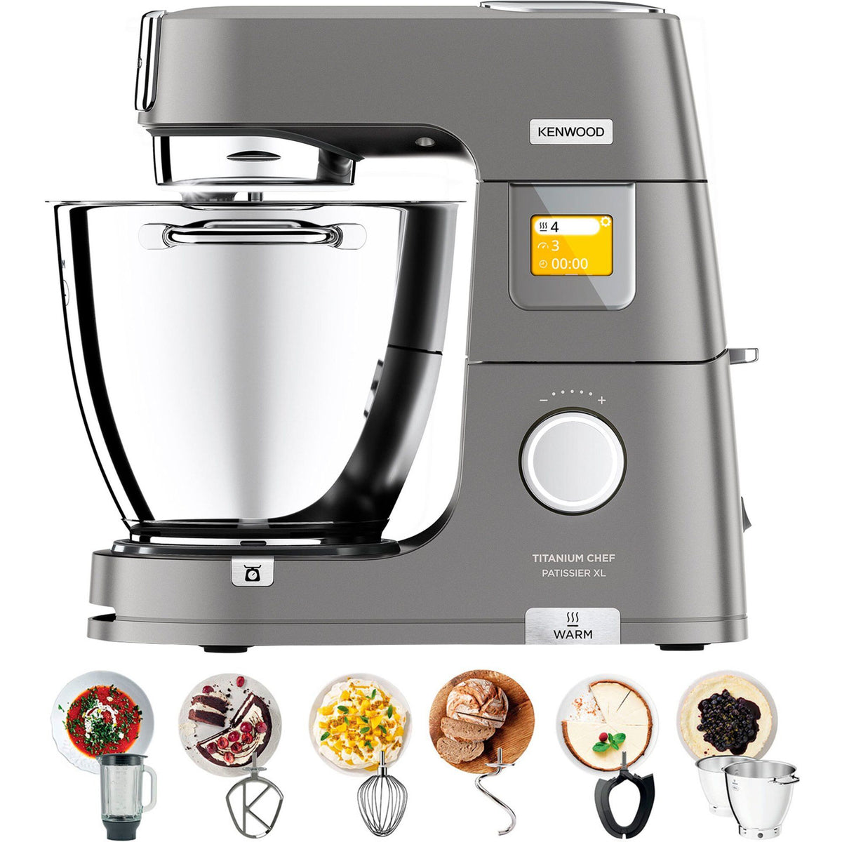 Kenwood Chef Patissier XL KWL90.124SI køkkenmaskine