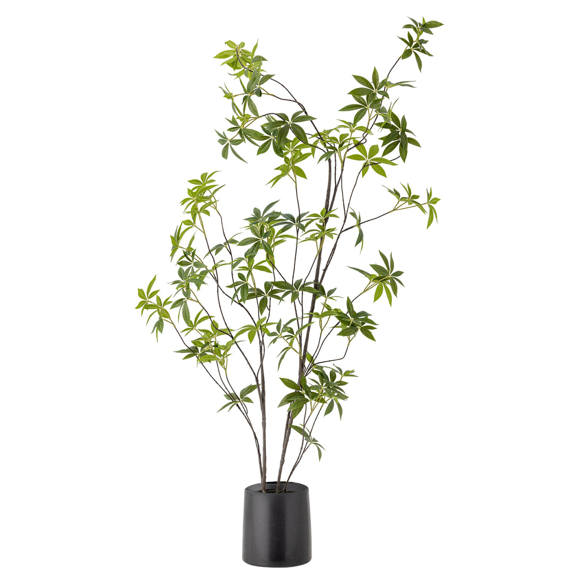 Høj grøn Palmatum kunstig plante fra Bloomingville i pot