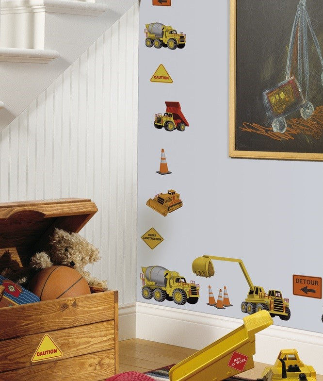 Se Byggeplads Wallstickers ✔ Kæmpe udvalg i Roommates - Køb online på udsalg og tilbud lige nu ✔ Meget billig fragt og hurtig levering - Varenummer: MMAction-216152 og 34878755922 på lager - Udsalg på Wallstickers til børneværelset Få op til 63% i rabat - Over 1.798 mærker samlet på udsalg