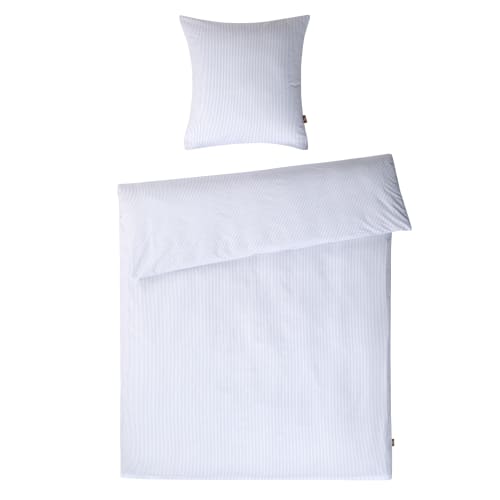 BySkagen sengetøj - Mille - Lilla/hvid