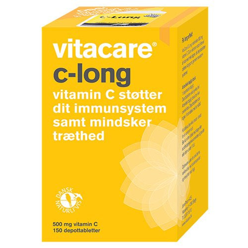 Se Vitacare C-Long 500 mg 150 tabletter ✔ Kæmpe udvalg i Bolig Magasin - Køb online på udsalg og tilbud lige nu ✔ Hurtig levering til lave fragtpriser - Varenummer: Helsegrossisten-5164 og 5709920400451 på lager - Udsalg på Vitacare Jemo Pharm A/S > > Få op til 69% i rabat - Shop udsalg fra mere end 1.798 mærker