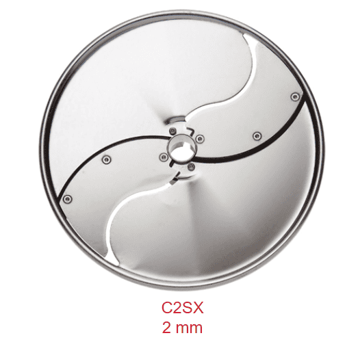 Skæreskive 2 mm model C2SX med to knive til Zanussi TRS