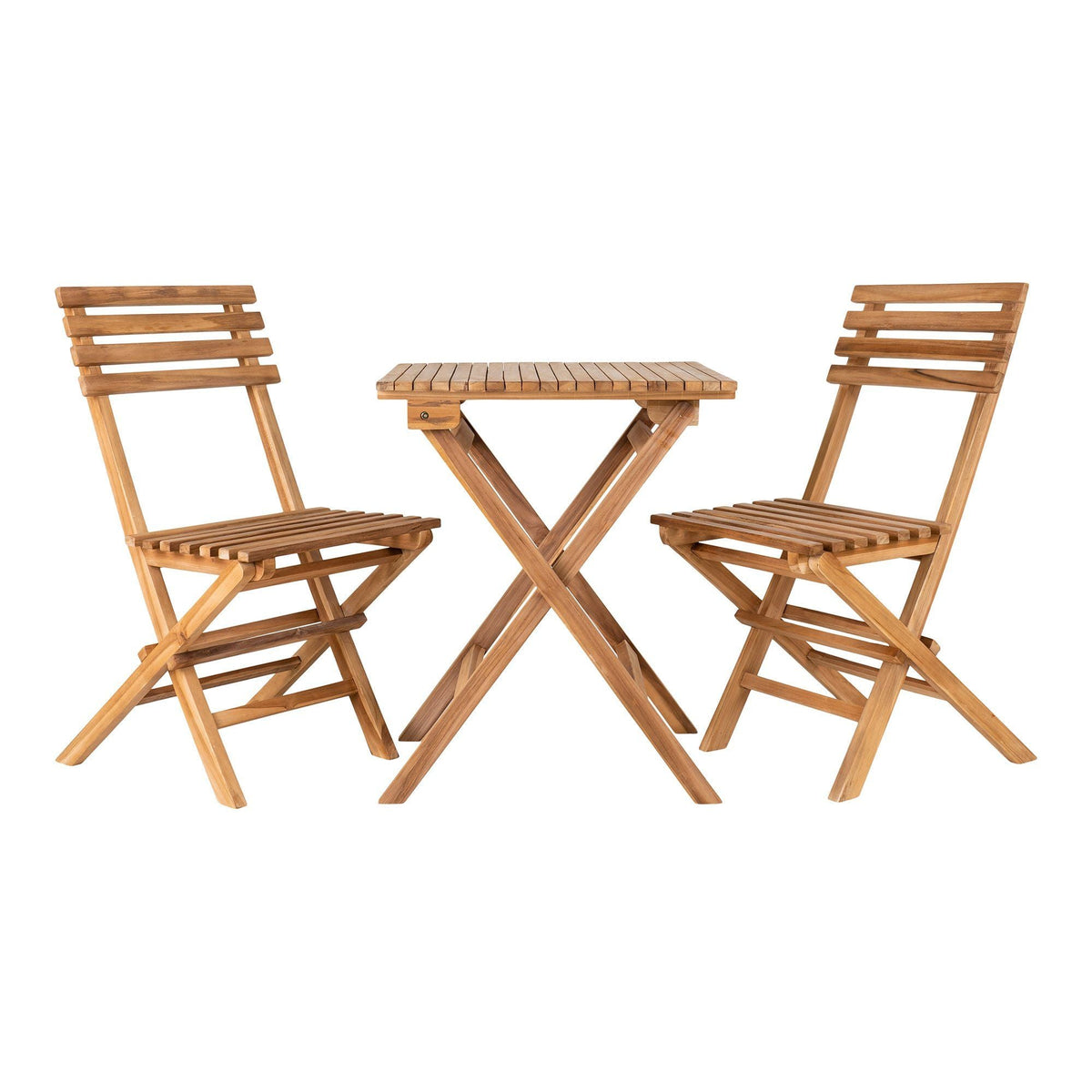 Se House Nordic - Cuenca Cafésæt - Teaktræ - Sæt af 2 stole, 1 bord ❤ Kæmpe udvalg i House Nordic - Køb online på udsalg og tilbud lige nu ❤ Super billig fragt og lynhurtig levering - Varenummer: Bolig&Haven-47670932013386 og barcode / Ean: 5713917026500 på lager - Udsalg på Få op til 69% i rabat - Shop blandt over 2.739 brands
