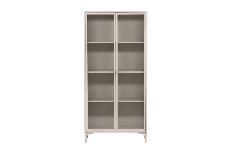 Se Venture Home - Piring Vitrineskab - Beige, 90x190x40cm ✔ Kæmpe udvalg i  Venture Home - Køb online på udsalg og tilbud lige nu ✔ Hurtig levering: 1 - 2 Hverdage samt billig fragt - Varenummer: BGH-50406071763274 og barcode / Ean: 7350118419403 på lager - Udsalg på Alle produkter (Lagerbeholdning er større end 1) Spar op til 54% - Over 1324 kendte brands på udsalg