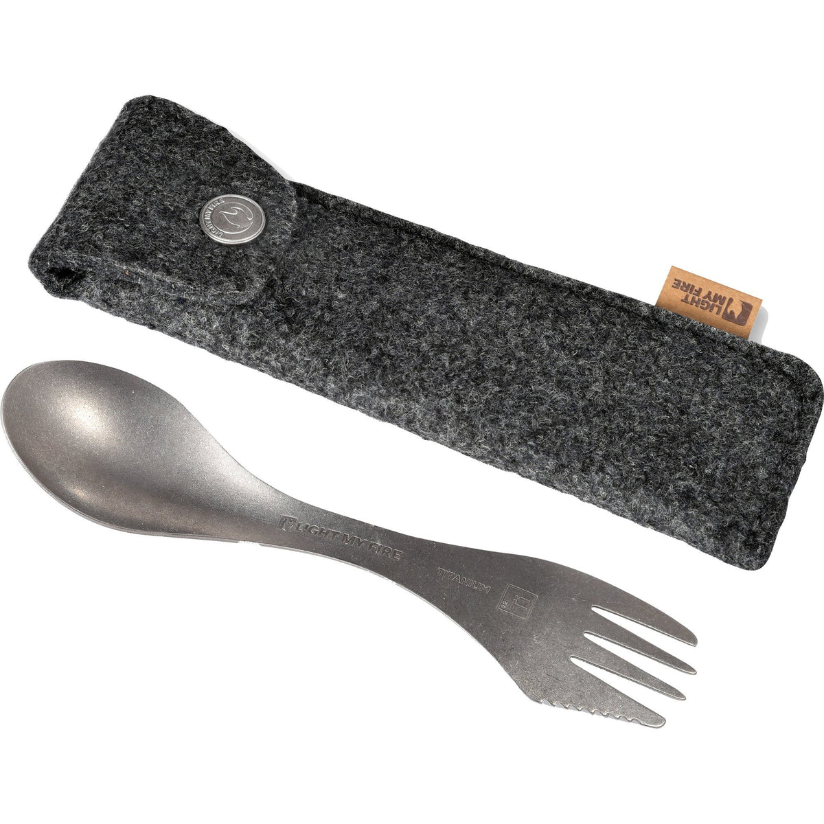 Light my fire Spork Kit i titan med ske og gaffel