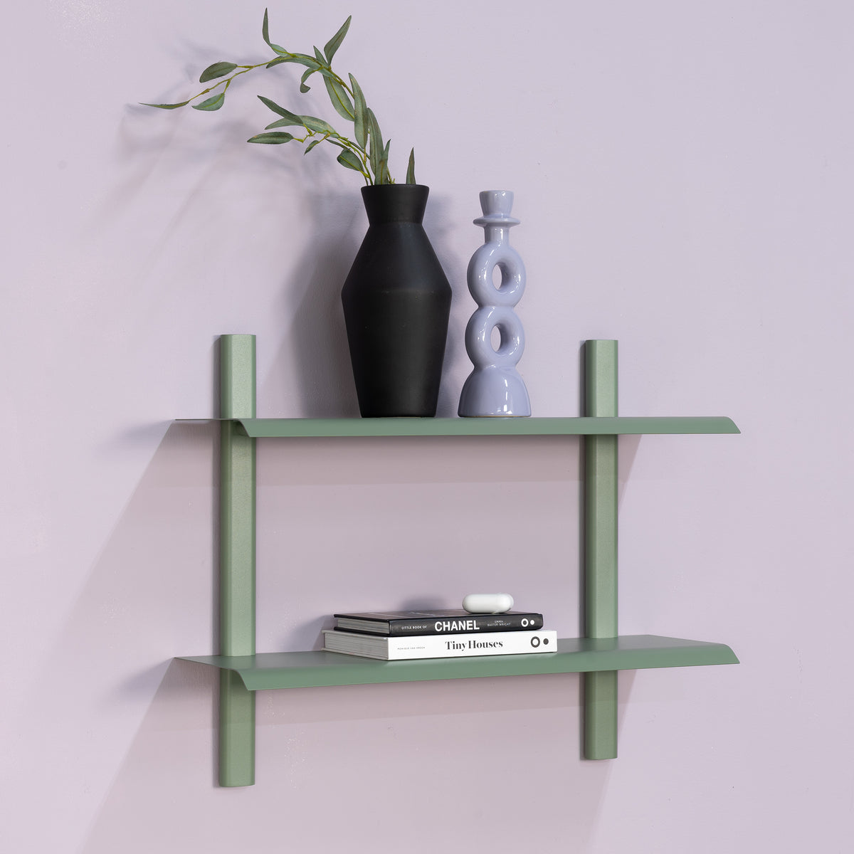 Se Repisa - Dobbelt væghylde i metal, 5 farver, bredde 60 cm. Støvet grøn metal ❤ Kæmpe udvalg i 3-nordic - Køb online på udsalg og tilbud lige nu ❤ Lav fragtpris og hurtig levering - Varenummer: 3-nordic-8806-7322 og barcode / Ean: på lager - Udsalg på Dagligstue - Hylder Spar stort – op til 59% - Over 2.739 brands med daglige tilbud