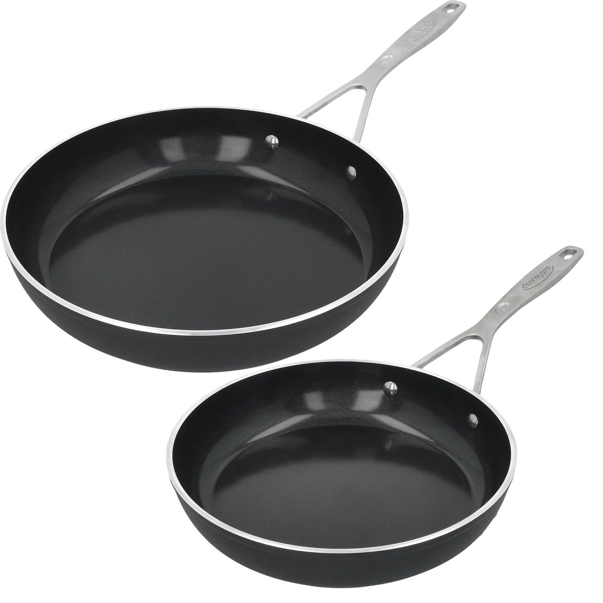 Demeyere Alu Industry 3 sæt med to stegepander på 24 og 28 cm