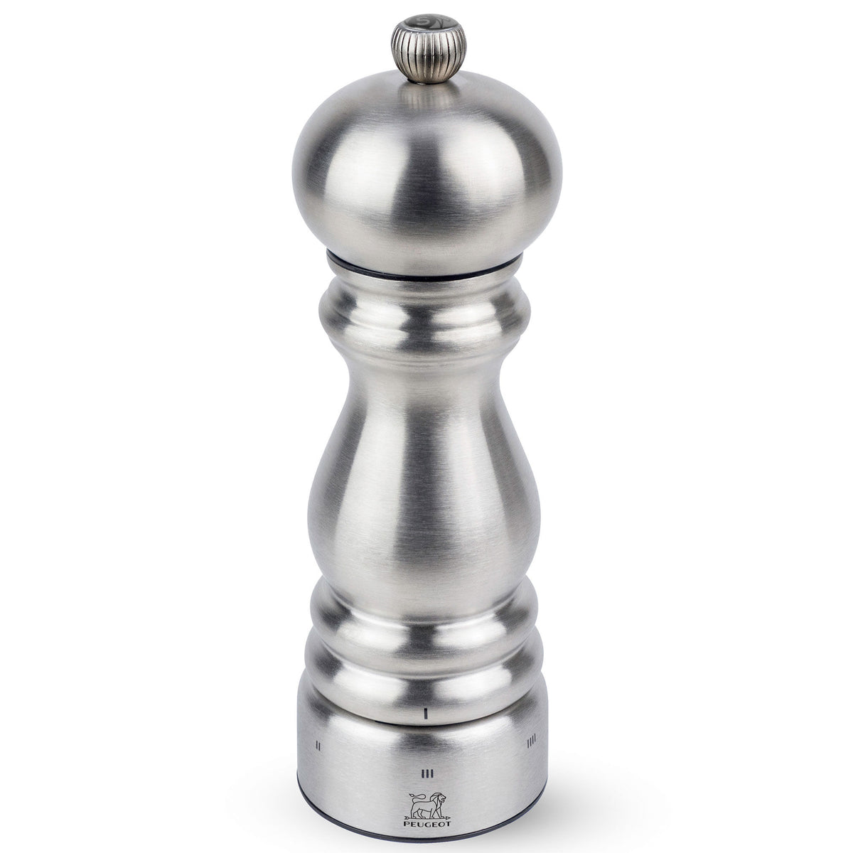 Peugeot Paris Chef saltkværn på 18 cm i børstet rustfrit stål