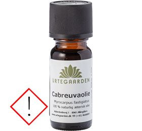 Se Urtegaarden Cabreuvaolie 10 ml ✔ Kæmpe udvalg i Urtegaarden - Køb online på udsalg og tilbud lige nu ✔ Billig fragt og hurtig levering - Varenummer: Helsegrossisten-56890 og 5709286201426 på lager - Udsalg på Hus & Fritid > > Spar helt op til 79% - Over 739 kendte mærker på udsalg