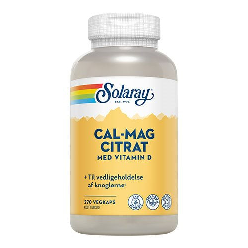 Se Solaray Cal-Mag Citrat m. D-vitamin 270 kaps. ✔ Kæmpe udvalg i Solaray - Køb online på udsalg og tilbud lige nu ✔ Billig fragt • Hurtig levering - Varenummer: Helsegrossisten-7272 og 76280935462 på lager - Udsalg på Sundhed > Solaray > D-Vitamin Spar helt op til 79% - Find dine favoritter blandt 2.739 mærker