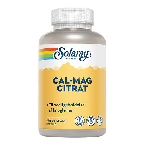 Se Solaray Cal-Mag Citrat 180 kapsler ✔ Kæmpe udvalg i Solaray - Køb online på udsalg og tilbud lige nu ✔ Hurtig levering til lave fragtpriser - Varenummer: Helsegrossisten-7954 og 76280118445 på lager - Udsalg på Sundhed > Calcium/kalk > Magnesium Få op til 63% i rabat - Find over 1.798 mærker på udsalg