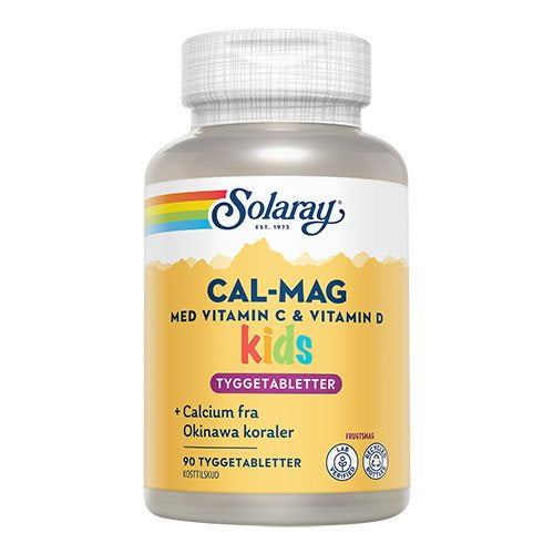 Se Cal-Mag Kids m. vitamin C og D 90 tabletter ✔ Kæmpe udvalg i Bolig Magasin - Køb online på udsalg og tilbud lige nu ✔ Lav fragtpris og hurtig levering - Varenummer: Helsegrossisten-57930 og 76280455892 på lager - Udsalg på Børn > Calcium/kalk > Magnesium Op til 63% rabat - Over 1.329 mærker på online udsalg