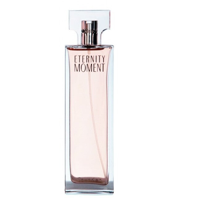 Flaske med Calvin Klein Eternity Moment eau de parfum, 50 ml, dameparfume