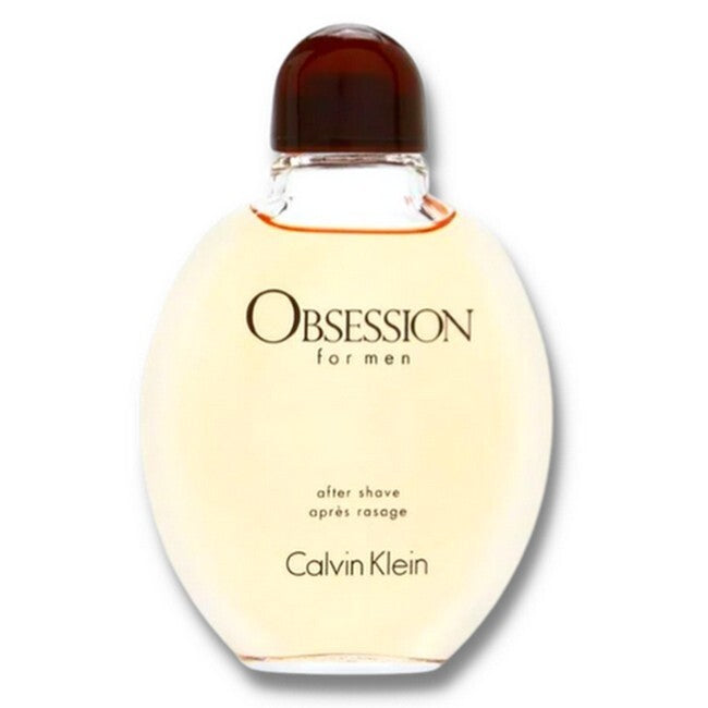 Flaske med Calvin Klein Obsession aftershave, 125 ml