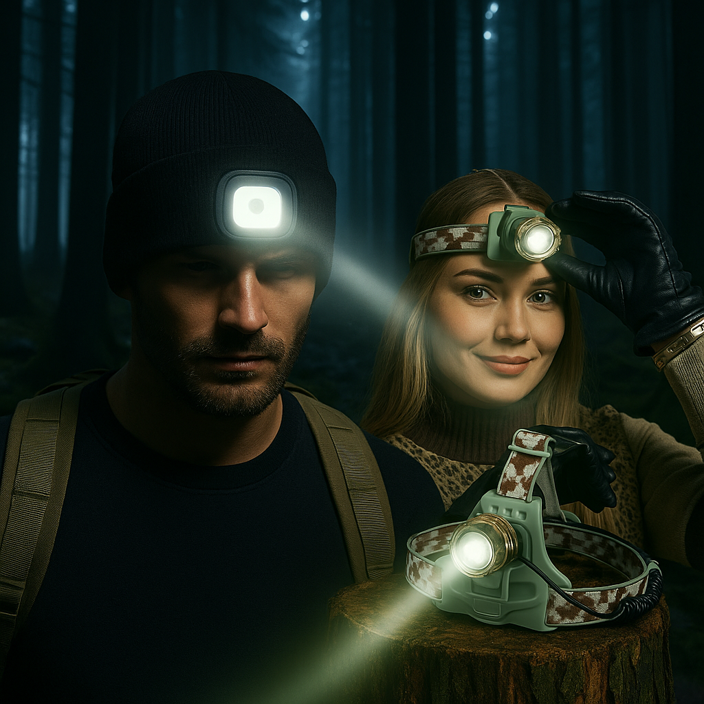Se Vinterlys-pakken - Strikhue m. LED + Camouflage Pandelampe ✔ Kæmpe udvalg i Satana - Køb online på udsalg og tilbud lige nu ✔ Billig fragt og hurtig levering - Varenummer: Satana-42875554463822 på lager - Udsalg på Sundhed > Gurkemeje > Spar stort – op til 53% - Over 2.739 kendte brands på stort udsalg
