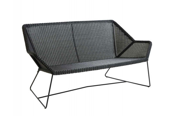 Se Cane-line Breeze 2 pers. Sofa, Black ❤ Billig fragt • Hurtig levering - Varenummer: Havemøbelland-DK2929 og barcode / Ean: 5711877059804 på lager - Udsalg på CANE-LINE - Cane-line Havesofa- og Loungemøbler Spar helt op til 57% - Over 2.739 kendte brands på udsalg