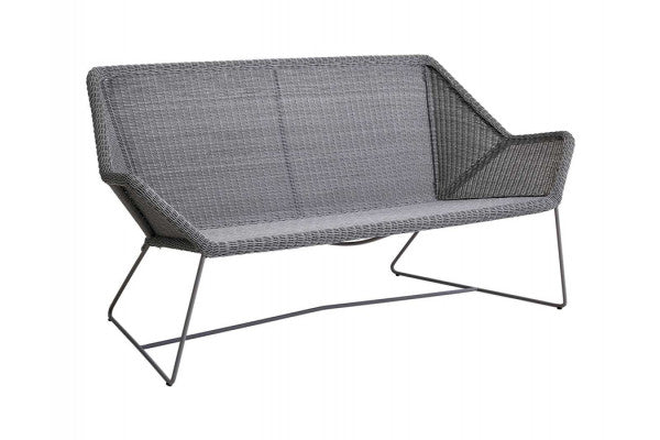Se Cane-line Breeze 2 pers. Sofa, Light Grey ❤ Hurtig levering til lave fragtpriser - Varenummer: Havemøbelland-DK2928 og barcode / Ean: 5711877171032 på lager - Udsalg på CANE-LINE - Cane-line Havesofa- og Loungemøbler Spar stort – op til 71% - Eksklusivt udsalg på over 2.739 brands