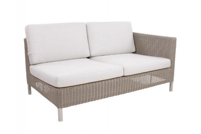 Se Cane-line Connect 2 pers. sofa m/hynder - Venstre - Taupe ✔ Kæmpe udvalg i  KopK - Køb online på udsalg og tilbud lige nu ✔ Hurtig levering: 1 - 2 Hverdage samt billig fragt - Varenummer: HML-DK1842 og barcode / Ean:  på lager - Udsalg på CANE-LINE > Cane-line Havesofa- og Loungemøbler Spar op til 51% - Over 1354 kendte mærker på udsalg
