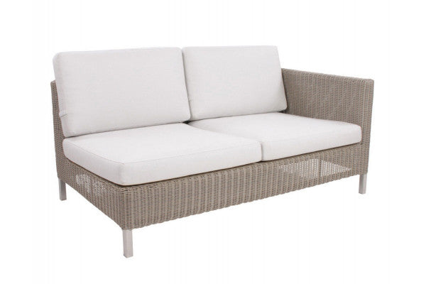 Se Cane-line Connect 2 pers. sofa m/hynder - Venstre - Taupe ✔ Kæmpe udvalg i  KopK - Køb online på udsalg og tilbud lige nu ✔ Hurtig levering: 1 - 2 Hverdage samt billig fragt - Varenummer: HML-DK1842 og barcode / Ean:  på lager - Udsalg på CANE-LINE > Cane-line Havesofa- og Loungemøbler Spar op til 51% - Over 1354 kendte mærker på udsalg