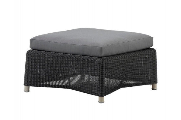 Se Cane-line Diamond Fodskammel m/hynde - Graphite/Grey ❤ Billig fragt og hurtig levering - Varenummer: Havemøbelland-DK2952 og barcode / Ean: 5711877033262 på lager - Udsalg på CANE-LINE - Cane-line Havesofa- og Loungemøbler Store besparelser – op til 77% - Store besparelser på over 2.739 brands