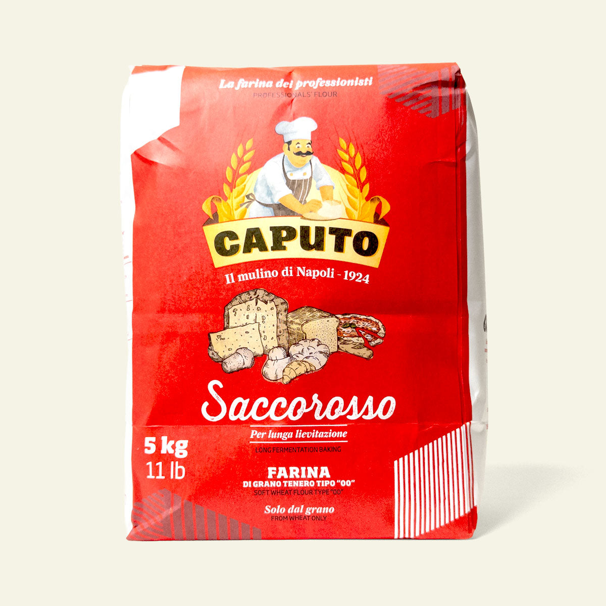 Caputo Saccorosso pizzamel til pizzadej med høj hydrering