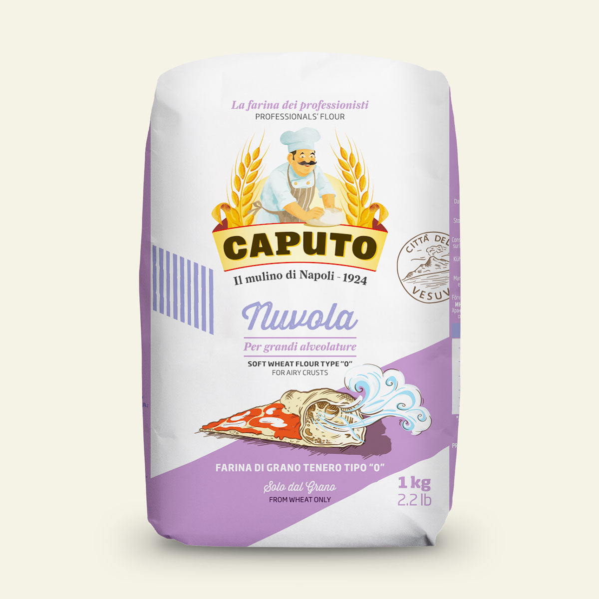 Caputo Nuvola pizzamel til luftig pizzakant