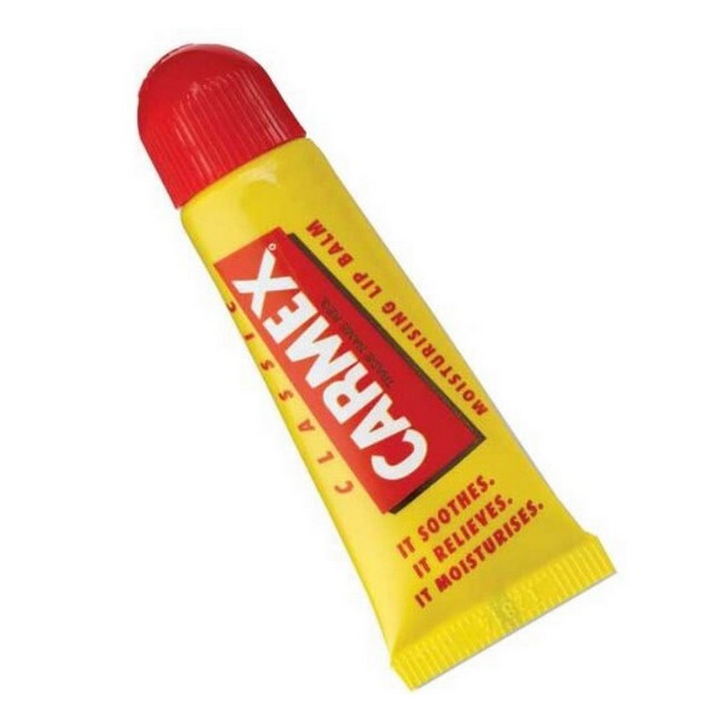 Tube med Carmex Original Lip Balm læbepomade, 10 g
