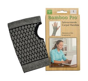 Se Bamboo Carpal handske, Str. L ✔ Kæmpe udvalg i Bamboo - Køb online på udsalg og tilbud lige nu ✔ Billig fragt og hurtig levering - Varenummer: Helsegrossisten-22355 og 705105972640 på lager - Udsalg på Sundhed > > Op til 63% rabat - Mere end 1.329 populære mærker på udsalg