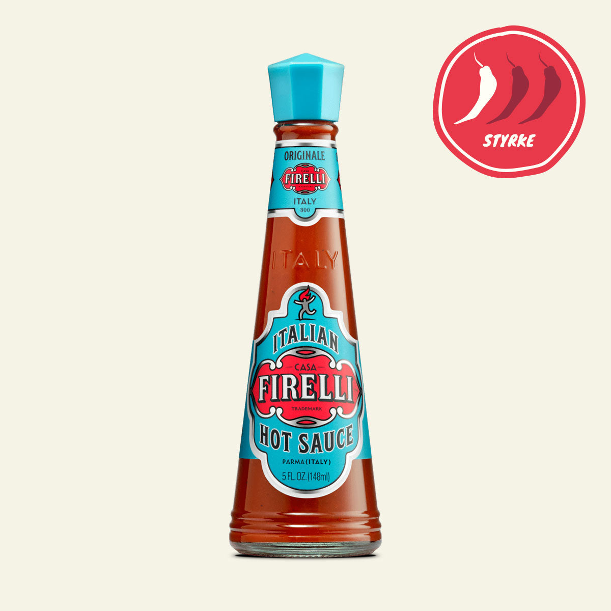 Casa Firelli Hot Sauce med calabriske chilier