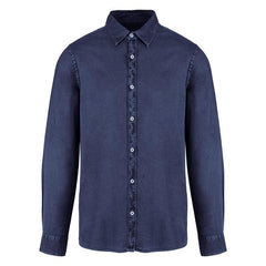 Herreskjorte i washed look fra Custom Collection