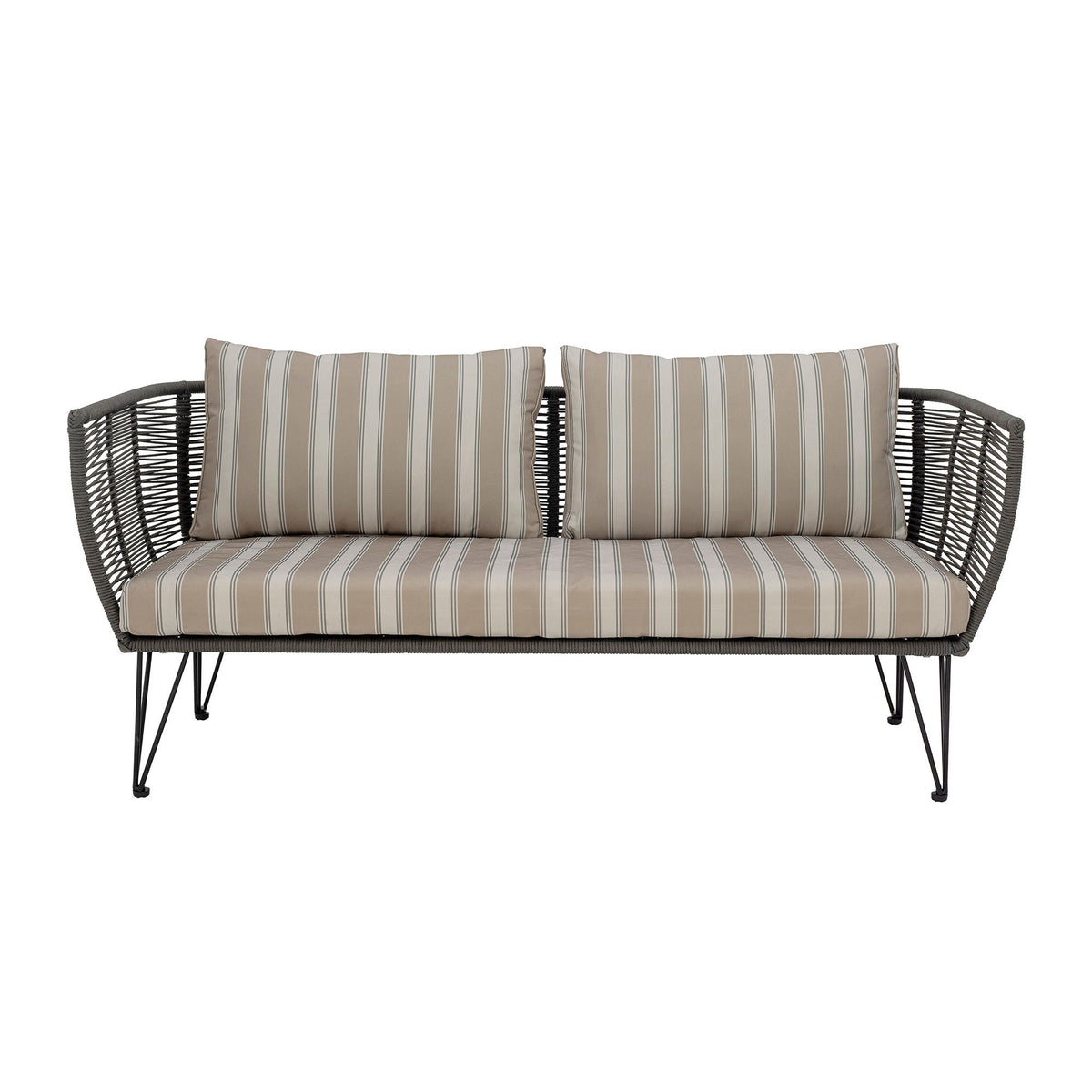 Se Bloomingville - Mundo Sofa, Grøn, Metal L175 cm ❤ Kæmpe udvalg i Bloomingville - Køb online på udsalg og tilbud lige nu ❤ Billig fragt • Hurtig levering - Varenummer: Bolig&Haven-47065510641994 og barcode / Ean: 5711173281763 på lager - Udsalg på Op til 63% rabat - Over 1.329 brands på online udsalg