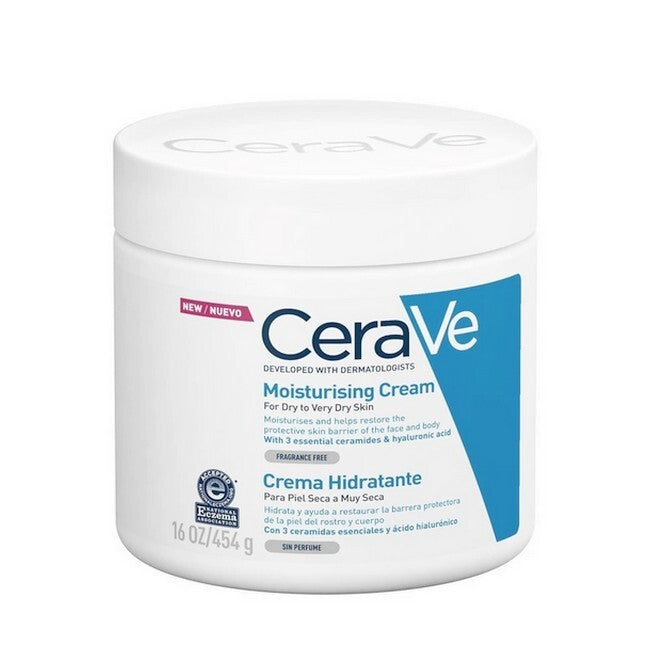 CeraVe Moisturising Cream til tør til meget tør hud, 454 g
