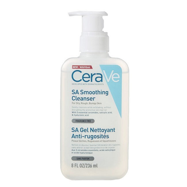 Flaske CeraVe SA Smoothing Cleanser, 236 ml