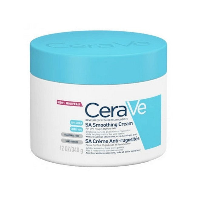 CeraVe SA Smoothing Cream, stor pakning med 340 g creme
