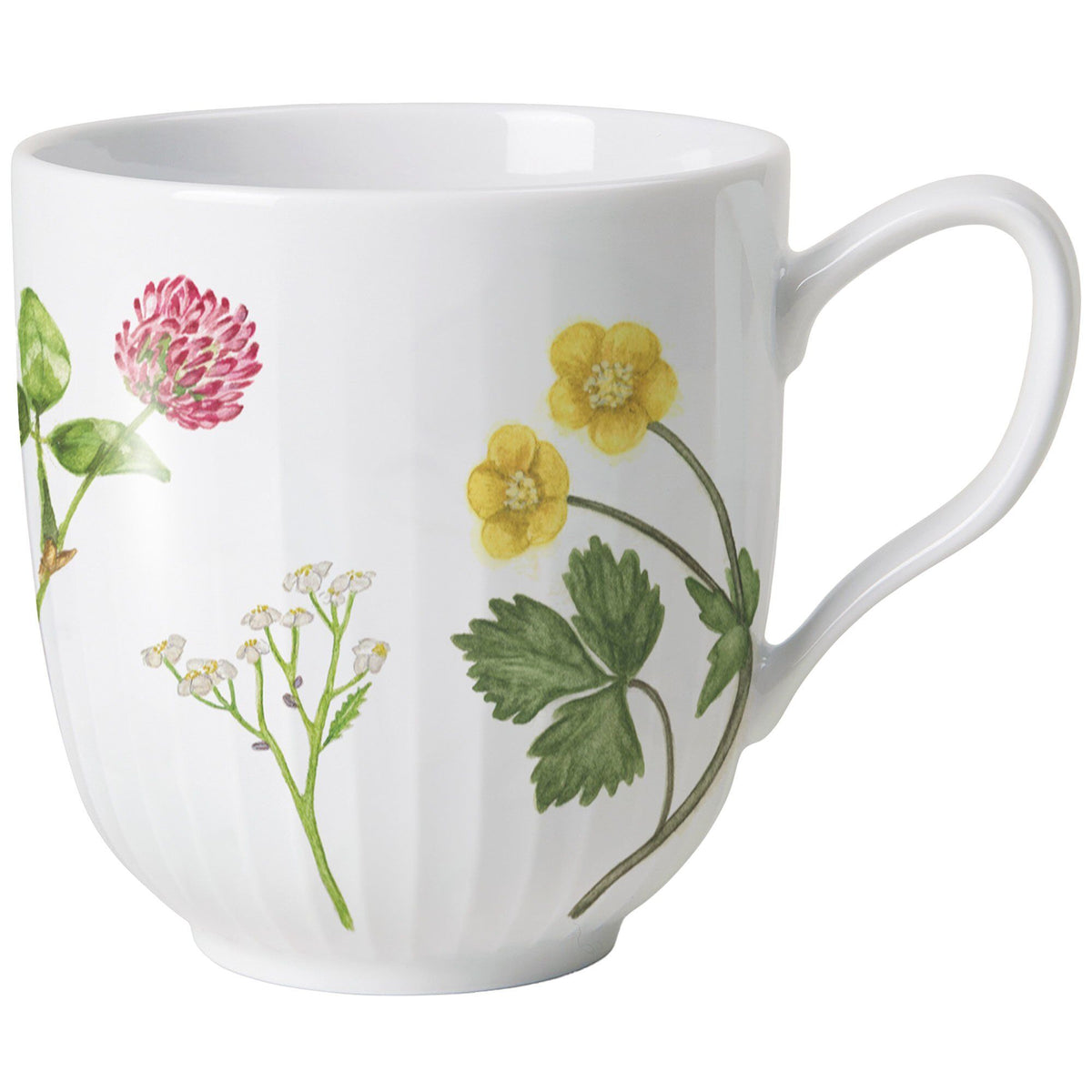 Kähler Hammershøi Summer krus 33 cl med motivet wild flowers
